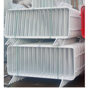 White Crowd Control Barrier – Fixed Leg 2.3m x 1.1m